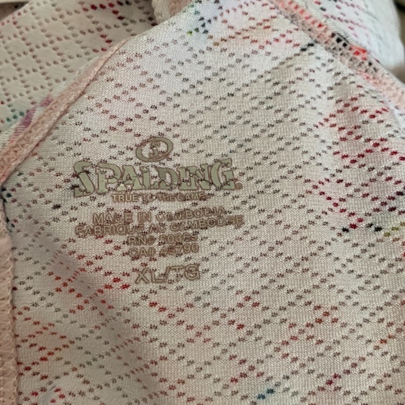 Spalding Racer Back Tank Top Size XL - Picture 5 of 5